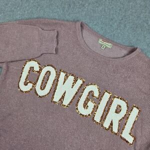 Simply Southern XL Cowgirl Everyday Long Sleeve Sweater